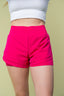Just BE. White Birch High Waisted Knit Shorts