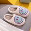 BE. Melody Sky  Smiley Face Slippers