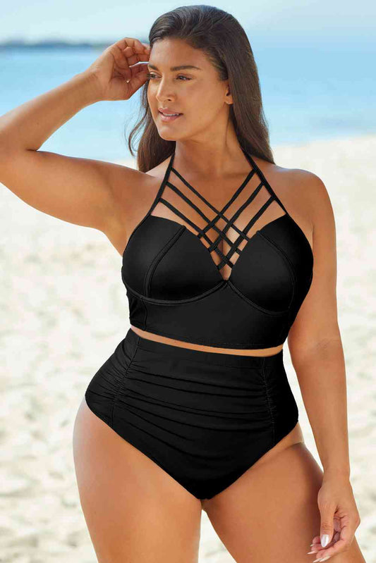 BE. SYN Giving Body Two-Piece Swimsuit